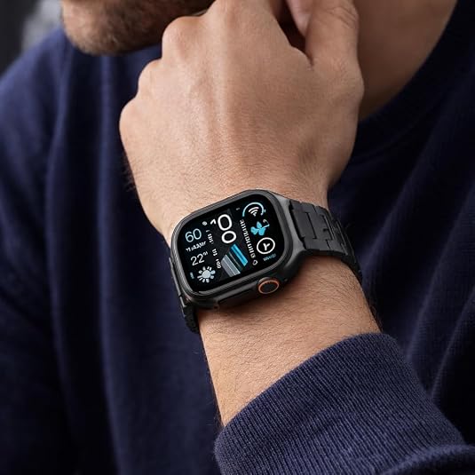 Premium Stainless Steel Watch Band for Apple Watch – Quick‑Release Links
