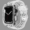 Shockproof TPU Apple Watch Band with Integrated Protective Case