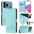 Premium RFID Leather Wallet Phone Case with Card Holder for iPhone