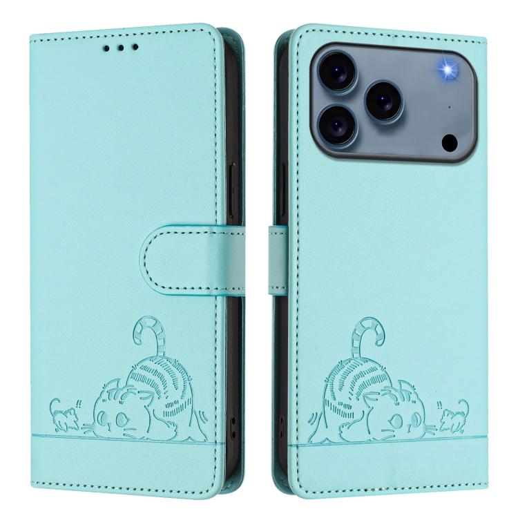 Premium RFID Leather Wallet Phone Case with Card Holder for iPhone