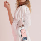 Crossbody Rope Phone Case with Ring Holder & Card Slot for iPhone