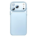 Frosted Acrylic Hybrid TPU Phone Case with Lens Protection for iPhone 17 Pro & Pro Max