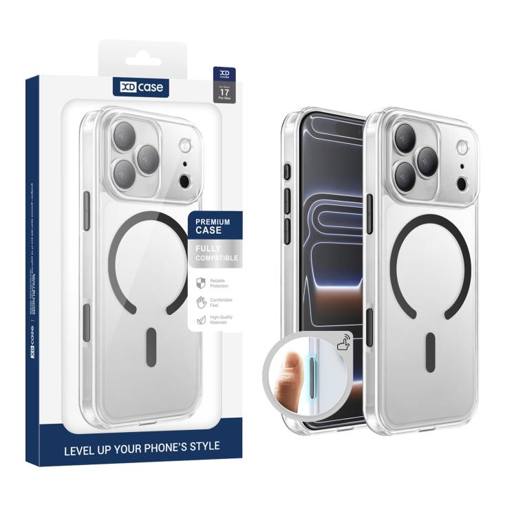 Frosted Magnetic Shockproof iPhone Case