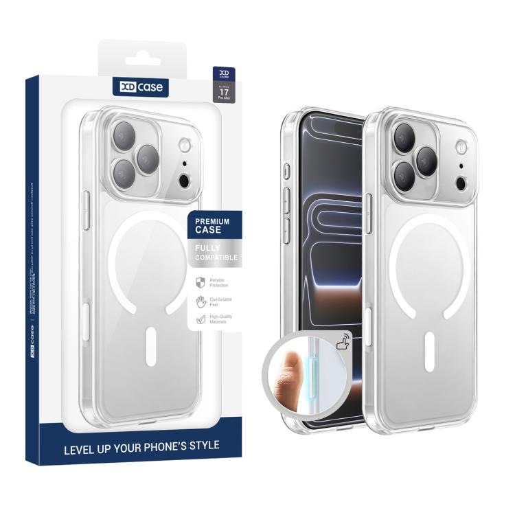 Frosted Magnetic Shockproof iPhone Case