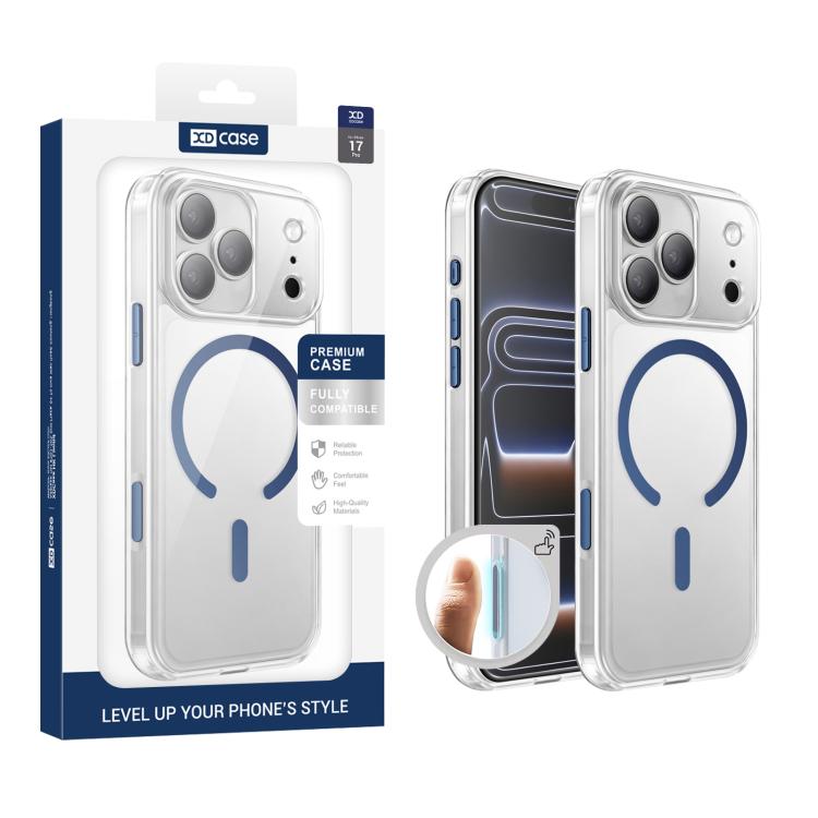Frosted Magnetic Shockproof iPhone Case