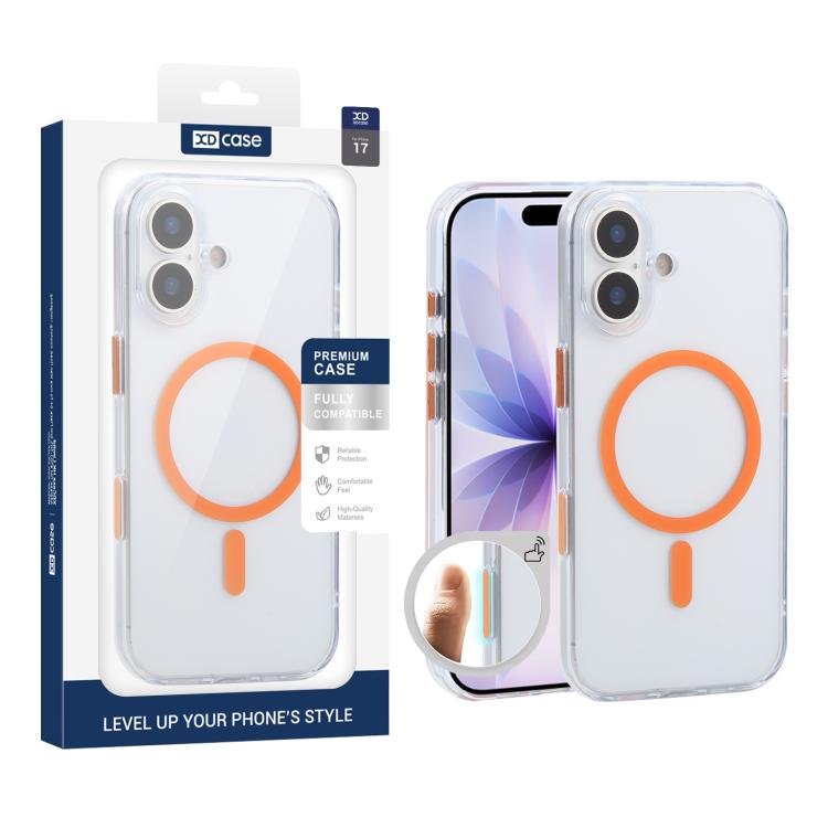 Frosted Magnetic Shockproof iPhone Case