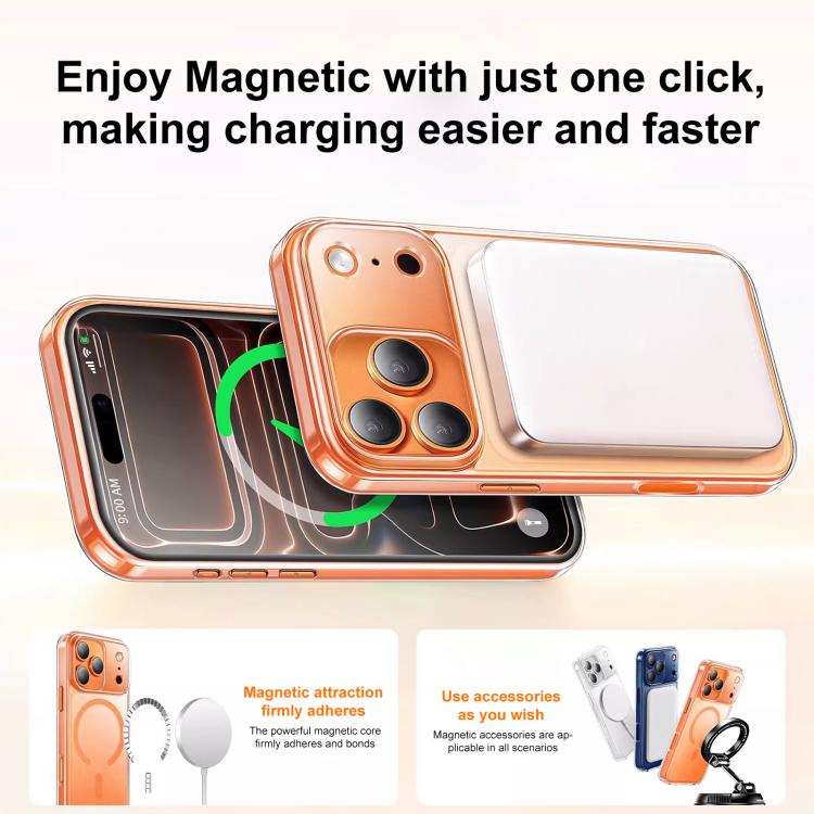 Frosted Magnetic Shockproof iPhone Case