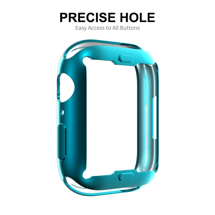 ENKAY Hat-Prince Electroplated TPU Apple Watch Case with Built-In Screen Protector for Series 9/8/7 (41mm & 45mm)