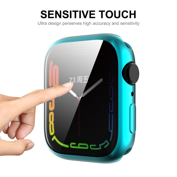 ENKAY Hat-Prince Electroplated TPU Apple Watch Case with Built-In Screen Protector for Series 9/8/7 (41mm & 45mm)