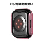 ENKAY Hat-Prince 2-in-1 PC Apple Watch Case with 9H Tempered Glass for Series 8/7 (41mm & 45mm)
