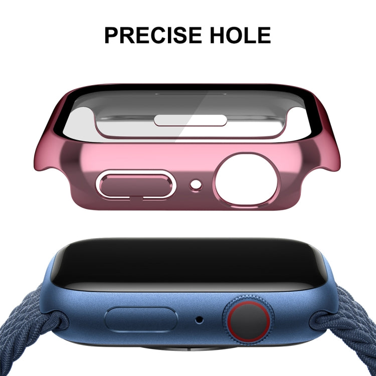 ENKAY Hat-Prince 2-in-1 PC Apple Watch Case with 9H Tempered Glass for Series 8/7 (41mm & 45mm)