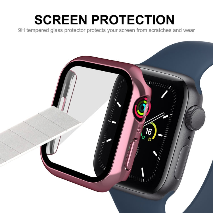 ENKAY Hat-Prince 2-in-1 PC Apple Watch Case with 9H Tempered Glass for Series 8/7 (41mm & 45mm)
