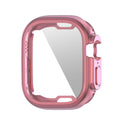 ENKAY Electroplated Soft TPU Apple Watch Ultra 3/2/1 Protective Case with Built-In Screen Protector (49mm)