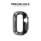 ENKAY Electroplated Soft TPU Apple Watch Ultra 3/2/1 Protective Case with Built-In Screen Protector (49mm)