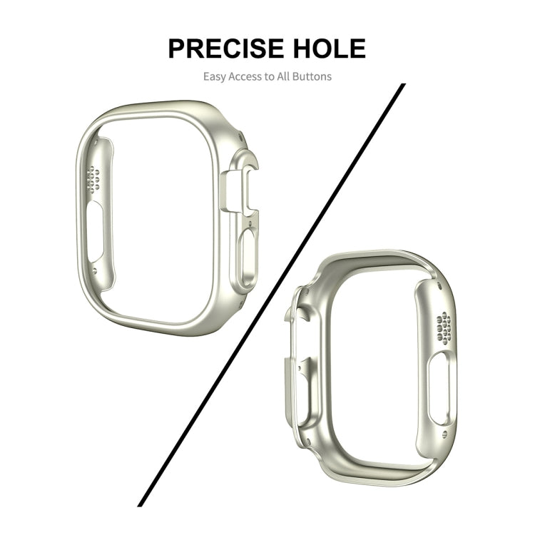 ENKAY 2-in-1 Apple Watch Ultra 3/2/1 49mm Protective Case with Built-in 9H Tempered Glass