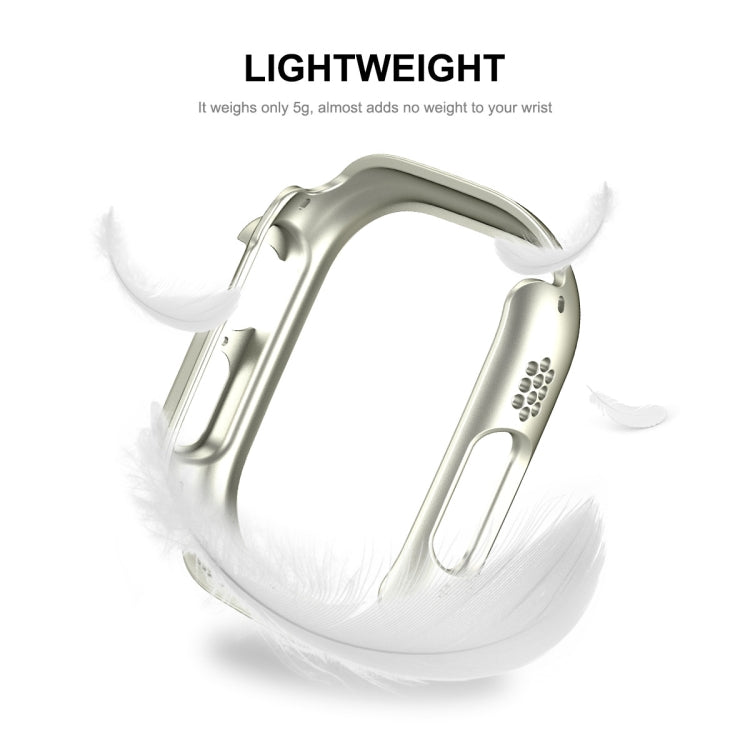 ENKAY 2-in-1 Apple Watch Ultra 3/2/1 49mm Protective Case with Built-in 9H Tempered Glass