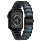 Luxury Metal & Resin Apple Watch Band for Women – Stainless Steel Bracelet Strap