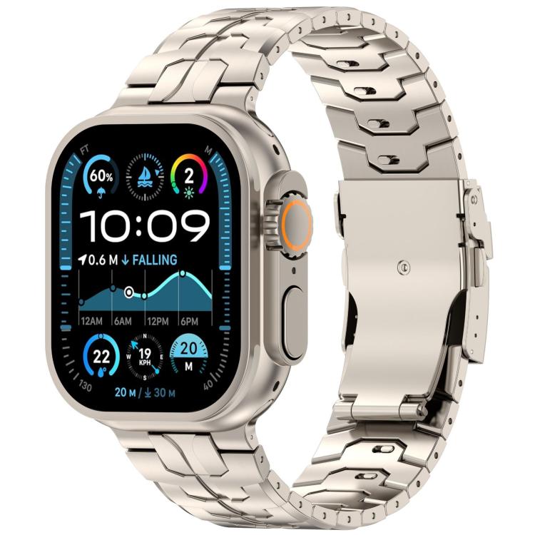 Premium Stainless Steel Apple Watch Band with Quick-Release Links – Silver