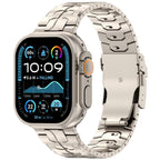 Premium Stainless Steel Apple Watch Band with Quick-Release Links – Silver
